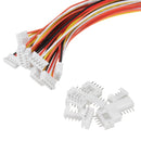 Excellway 10Pcs Mini Micro JST 2.0 PH 5Pin Connector Plug With 30cm Wires Cables