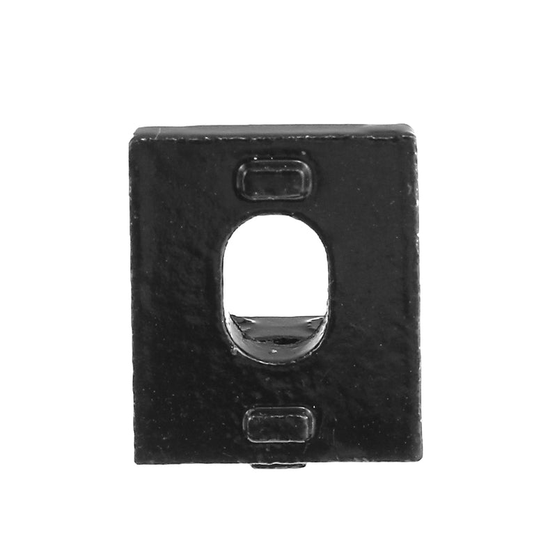 Suleve AJ20 10Pcs 2020 Black Aluminium Angle Corner Joint 2020 Series Aluminum Extrusion 20x20mm Right Angle Bracket Furniture Fittings