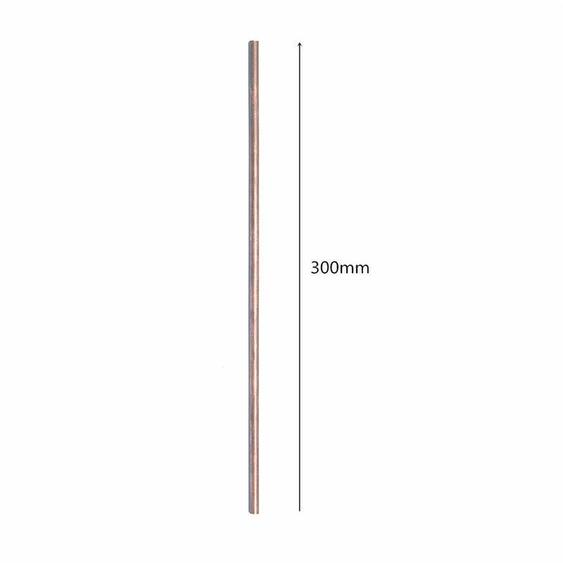 300mm Length Copper Tube 2mm/3mm/4mm/5mm Diameter Hollow Copper Rod