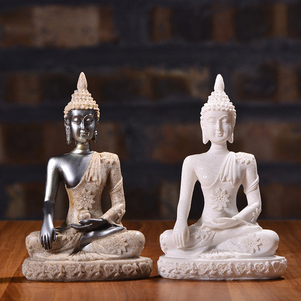 Small Resin Decorations Sitting Ornament Figurine Statue Home Decor Gift