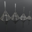 40/50/60/75/90/120mm Lab Glass Funnel Short Stem Thick Glass Multiple Size