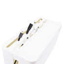 Cable Storage Box Case Wire Management Power Plug Cord Socket Safety Desktop Organizer