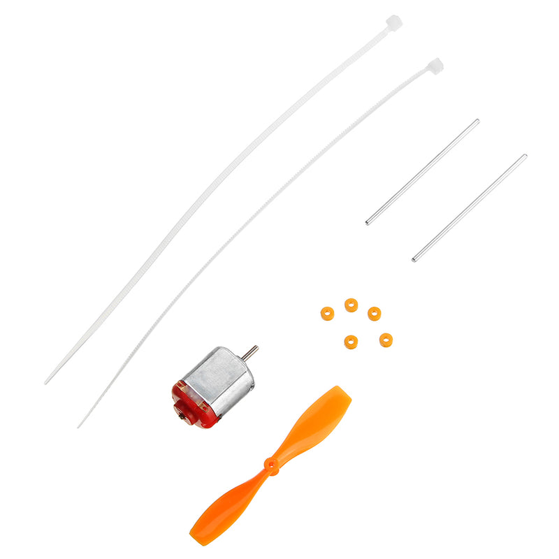 Electric Sliding Aircraft DIY Kit Student Small Invention Manual Material Science Model Toy