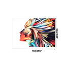 Canvas Girl Face Paintings Wall Art Pictures HD Prints Watercolor Abstract Posters