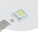 Solar Powered LED Round Gutter Sink light Waterproof Durable Outdoor Fence Lamp