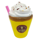 Jumbo Coffee Cup Squishy Cream Scented Slow Rising Kids Toy Soft Phone Strap