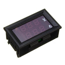Mini Digital Voltmeter Ammeter DC 100V 10A Panel Amp Volt Voltage Current Meter Tester 0.56" Blue Red Dual LED Display