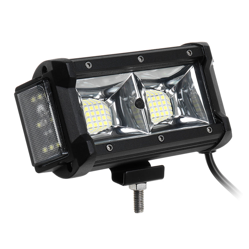 LED Single Three-sided Illumination 6Inches 6500-7000k Ip68 9-32V White Light Off-road ATV Work Headlights