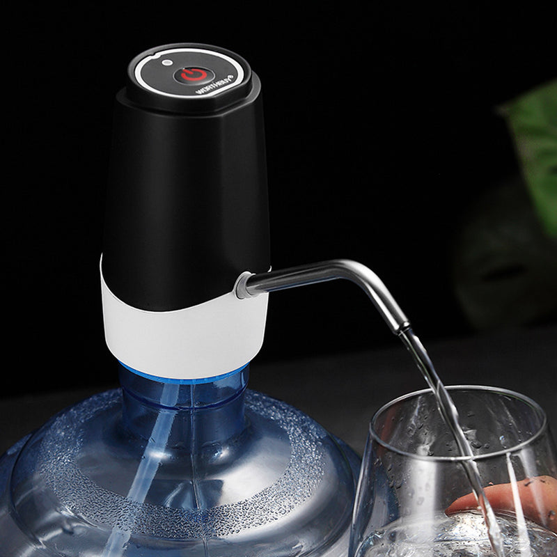USB Electric Automatic Water Dispenser Pump Portable Rechargeable Gallon Bottle Drinking Machine Button Switch Pump