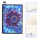 10 Styles 80 Pages A5 Notebook DIY Diamond Painting Notepad 5D Full Rhinestone