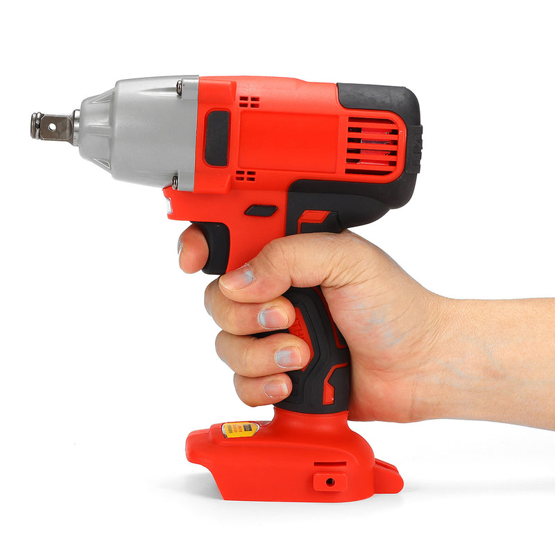 480Nm 3600rpm LED Cordless Electric Impact Wrench Tool Rattle G un Car Repairing DIY