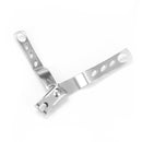 Stainless Steel 360 Rotary Finger Toe Nail Clipper Fingernail Cutter