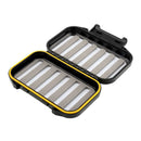 Bobing ABS Plastic Waterproof Fishing Box Foam Insert Slot Fly Fishing Lure Bait Hook Storage