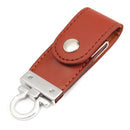 8/16/32GB Portable Leather Mirco USB2.0 OTG Flash Drive U Disk