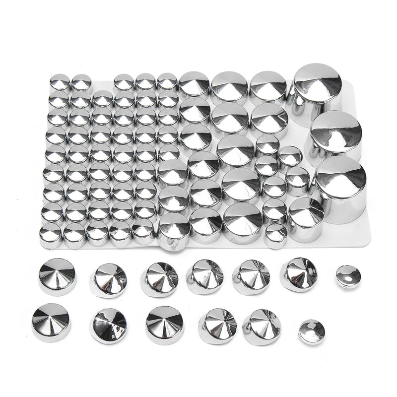 87pcsToppers Bolt Cap ABS For Harley Davidson Softail Twin Cam 1984-2006