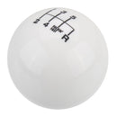 M10X1.5mm 6 Speed Round Ball Gear Shift Knob Short Throw Shifter Lever Universal