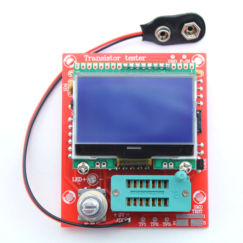 Original Hiland DIY M12864 Graphics Version LCR ESR PWM Transistor Tester Kit