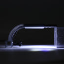 1.5W 8cm Adjustable 2835 LED Aquarium Fish Tank Super Slim Light Lamp Black