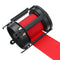 2/3/5m Retractable Stanchion Belt Crowd Queue Control Barrier Mounted Accessory Red