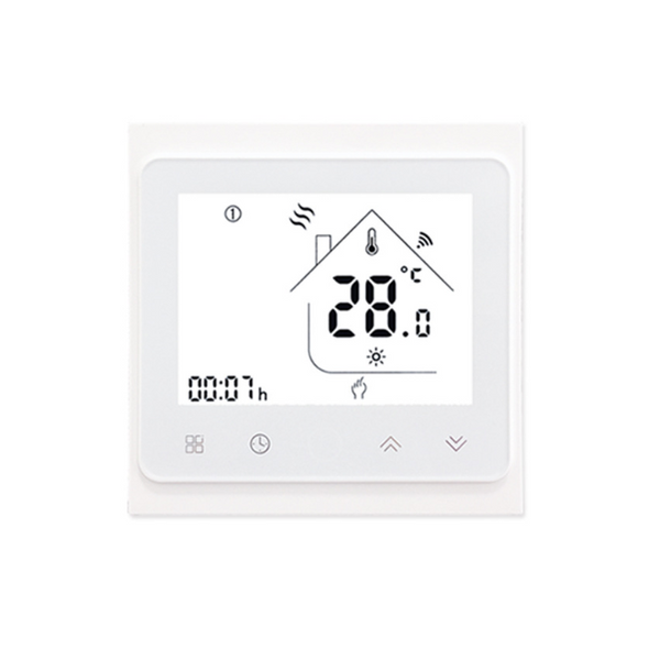 95-240V TUYA APP 002 Series Wi-Fi Smart Thermostat for Smart Home DIY Version Thermostat Heating Central Air-conditioning Voice Thermostat