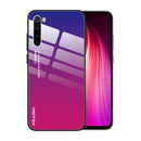 Bakeey Gradient Color Shockproof Tempered Glass Protective Case for Xiaomi Redmi Note 8
