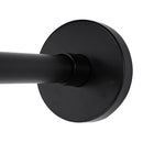 L Shape Adjustable Stainless Steel Shower Curtain Rod Pole 90-130cm Retractable