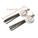 Trendy Animals Drop Earrings Alloy Shell Tassels Earring For Women
