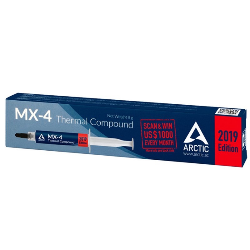 Arctic MX-4 8g Silicone Technology Thermally Compound Thermal Grease For PC CPU Heat Sink