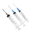 5Pcs 3ml 10ml 20ml Syringe Crimp Sealed Blunt End Tips For Makeup DIY Glue Oil Ink
