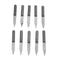 Wolike 10pcs 3.175mm Shank 30 Degree Cutter 0.3mm V-shape Carbide PCB Engraving Bits PCB Drill Bit