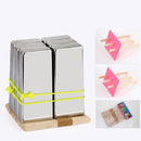 KCASA KC-ICE18 6 Pieces Set Stainless Steel Popsicle Mold Food Grade Ice Lolly Maker Summer Gifts