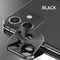 Bakeey HD Clear Tempered Glass Phone Lens Protector + Black Metal Circle Ring Phone Lens Protector for iPhone 11 6.1 inch