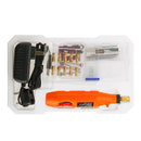 HILDA 46pcs Multifunction Engraving Pen 12V Mini Drill Rotary Tool with Grinding Accessories Set