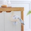 Door Hook Ring Portable Bathroom Hair Dryer Stand Organizer Hairdryer Holder Rack Plastic for Home H