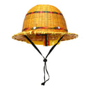 Safety Helmet Bamboo Hat Summer Construction Labor Worker Hiking Sunscreen Hat