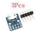 3Pcs CJMCU Micro USB Interface Board Power Switch Interface