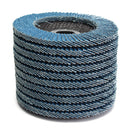 10pcs 5 Inch 40/60/80/120 Grit Flap Disc Sanding Grinding Wheels