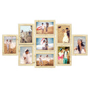 DIY 9PCS Family Collage Wedding Photo Picture Frame Wall Hanging Display Home Decorations