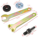 6pcs 10mm Connecting Rod Set with Wrench and Saw Blade For Angle Grinder