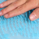 Suction Cup Shower Mat Lazy TPR Bath Massage Pad Cleaning Tool Foot Massager Mat