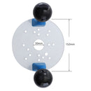 Drillpro Compact Router Sub-Base with Handles Router Attachment for Bosch Dewalt Woodworking Tools
