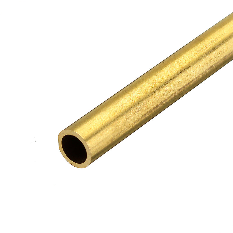 3-8mm Diameter Brass Hollow Round Tube Rod Lathe Bar Stock Kit Assorted for DIY Craft Tool Length 50cm