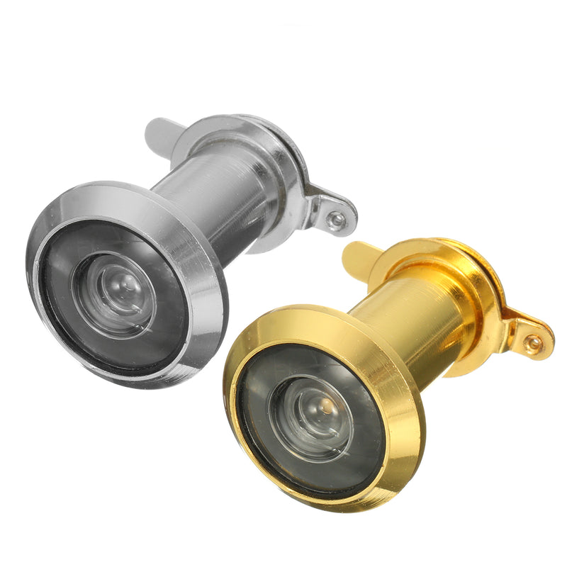 200 Retractable Peephole 35-50mm Security Home Door Viewer Spyhole With Cover