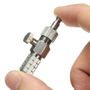 1/8 Inch Airbrush Air Hose Quick Release Adaptor With Micro Air Adjustment Connector