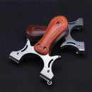 Flat Rubber Band Free Tie Sling Stainless Steel Greedy Sling-shot