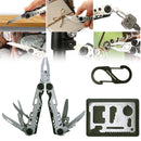 JAKEMY PJ1010 Multitool Folding Pocket Plier Saw Screwdriver Portable Outdoor Survival EDC Card Pliers Tool