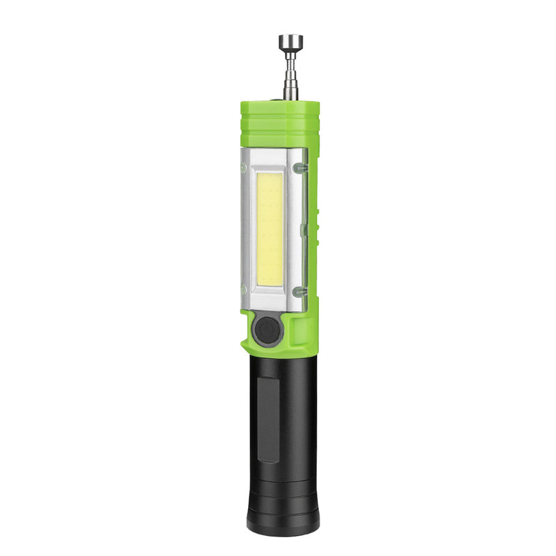 XPE COB LED Aluminum Alloy Work Light Telescopic Magnet Screw Picker Repair Multifunction Flashlight