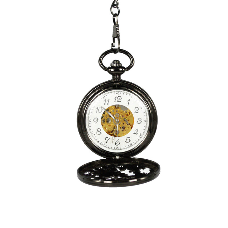 JIJIA JX025 Great Phoenix Metal Automatic Mechanical Watch Pocket Watch