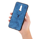 For Xiaomi Redmi 8 Case Bakeey Deer Breathable Canvas Cloth Shockproof Anti-fingerprint Protective Case