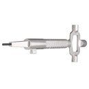 Sliver Locksmith Tool Multi Purpose Cylinder Gauge Cam Turner Spindle Turner